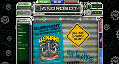 Desktop Screenshot of androbot.cz