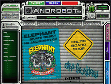 Tablet Screenshot of androbot.cz